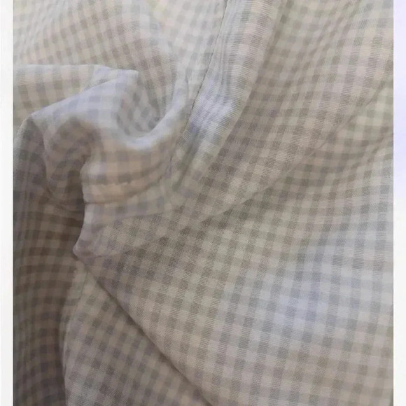 Mammut Short  Sleeve Grey Plaid Button Down Shirt Size Small - Picture 9 of 12